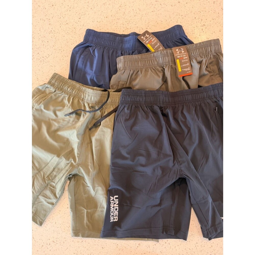 Under Armour 4-Pack Men's Athletic Shorts Baseball HeatGear S